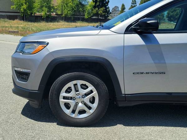 2018 Jeep Compass Sport suv Billet Silver Metallic Clearcoat - cars for sale in Salinas, CA – photo 7