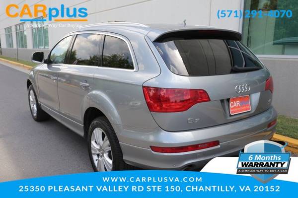 2009 Audi Q7 Premium Plus suv Ice Silver Metallic for sale in CHANTILLY, District Of Columbia – photo 4