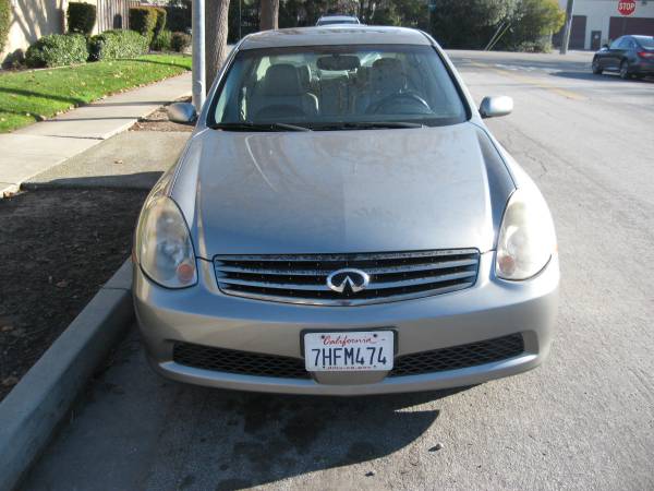2005 INFINITI G35 Sedan (6-Spd manual with new clutch) - cars & for sale in Fremont, CA