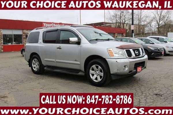 2006 *NISSAN* *ARMADA*SE 4WD LEATHER NAVI TOW ALLOY GOOD TIRES 727739 for sale in WAUKEGAN, WI – photo 3