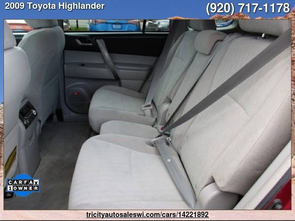 2009 TOYOTA HIGHLANDER SPORT AWD 4DR SUV Family owned since 1971 for sale in MENASHA, WI – photo 21