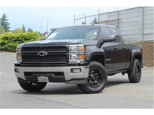 2014 Chevrolet Silverado 1500 Double Cab 4WD AWD Chevy LT Pickup 4D 6 for sale in Everett, WA – photo 2