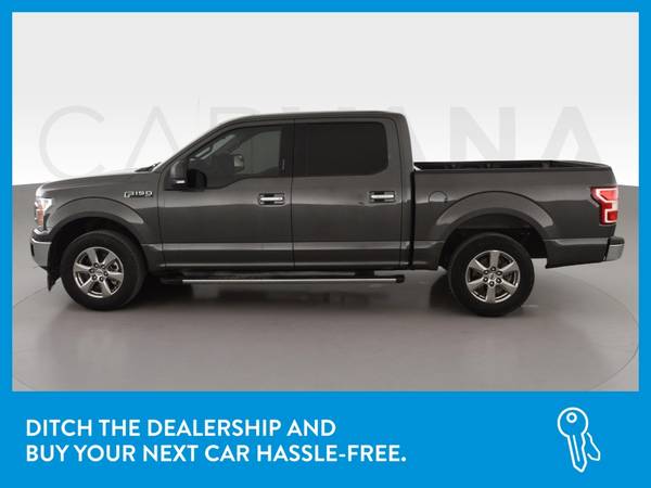 2018 Ford F150 SuperCrew Cab XLT Pickup 4D 5 1/2 ft pickup Gray for sale in Little Rock, AR – photo 4