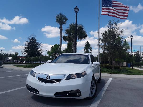 12' Acura TL pearl white~ for sale in Hollywood, FL
