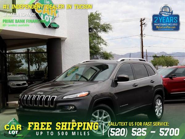 230/mo - 2018 Jeep Cherokee Latitude Plus - - by for sale in Tucson, AZ – photo 4