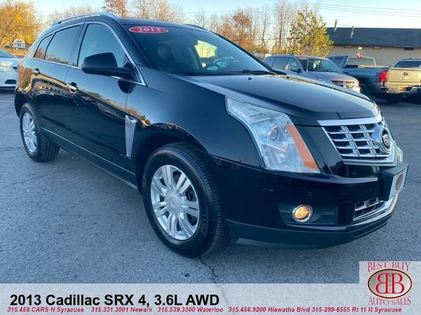 2013 CADILLAC SRX4, 3.6L AWD! FULLY LOADED! NAVI! LEATHER! TOUCH... for sale in N SYRACUSE, NY