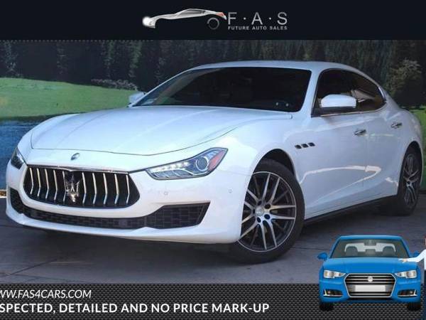 2019 Maserati Ghibli sedan White - - by dealer for sale in Glendale, CA