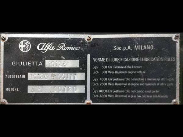 1961 Alfa Giulietta Sprint SZ for sale in Lake Forest, CA – photo 19