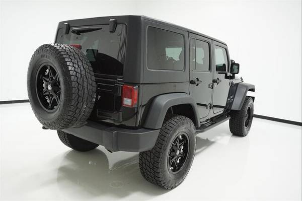 2014 *Jeep* *Wrangler Unlimited* *Sport* Black Clear for sale in Webster, TX – photo 4