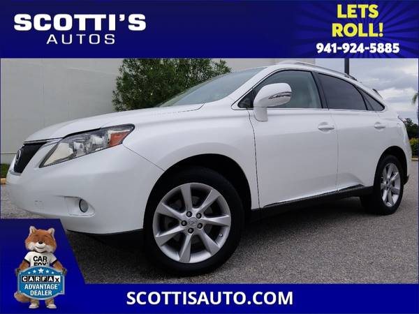 2010 Lexus RX 350 PEARL WHITE~ FL VEHICLE~ VERY WELL SERVICED~ CLEAN... for sale in Sarasota, FL