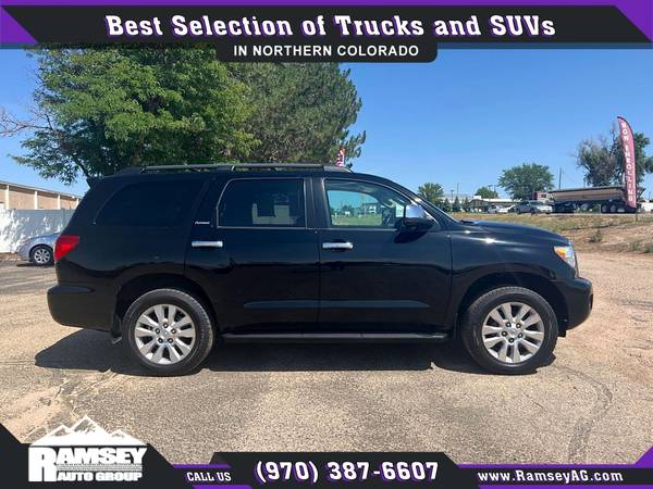 554/mo - 2015 Toyota Sequoia Platinum - - by dealer for sale in Greeley, CO – photo 3