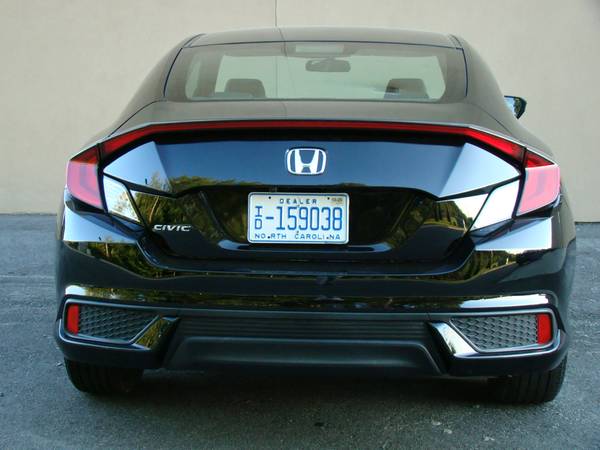 2017 Honda Civic LX Coupe Black 25k mi ***Holiday Sale!!!*** - cars... for sale in Matthews, NC – photo 6