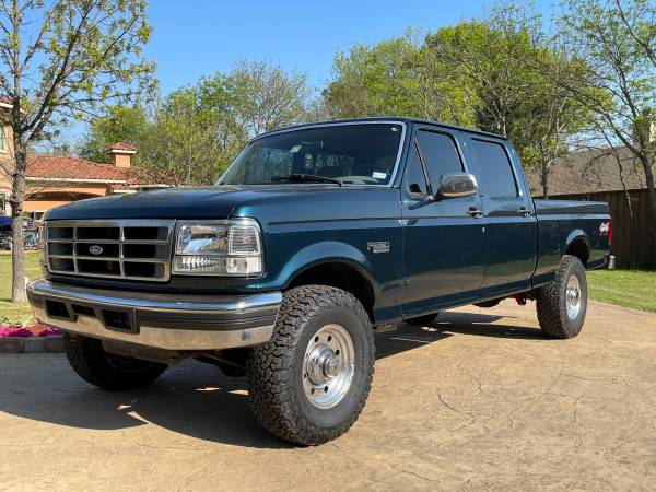 1996 Ford F250 Crew Cab Short Bed 4x4 7 3 Powerstroke Turbo Diesel for sale in irving, TX – photo 3