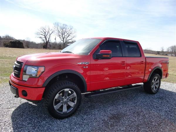 2013 FORD F150 FX4, Red APPLY ONLINE-> BROOKBANKAUTO.COM!! for sale in Summerfield, SC – photo 17