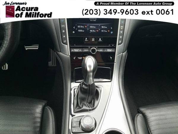 2016 INFINITI Q50 sedan 4dr Sdn 3.0t Red Sport 400 AWD (GRAPHITE... for sale in Milford, CT – photo 16