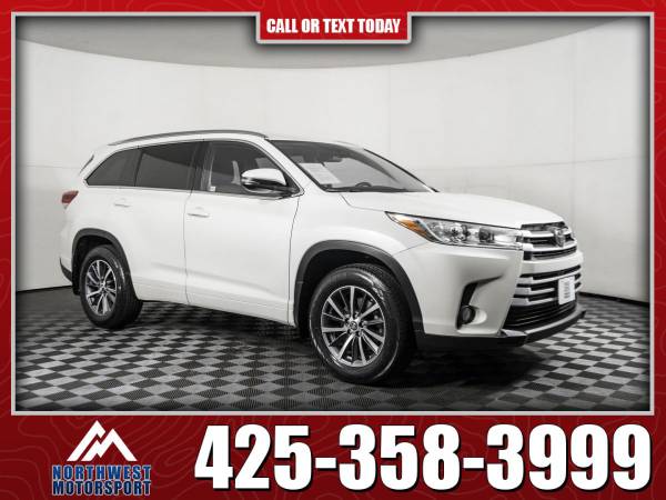 2018 Toyota Highlander XLE AWD - - by dealer for sale in PUYALLUP, WA