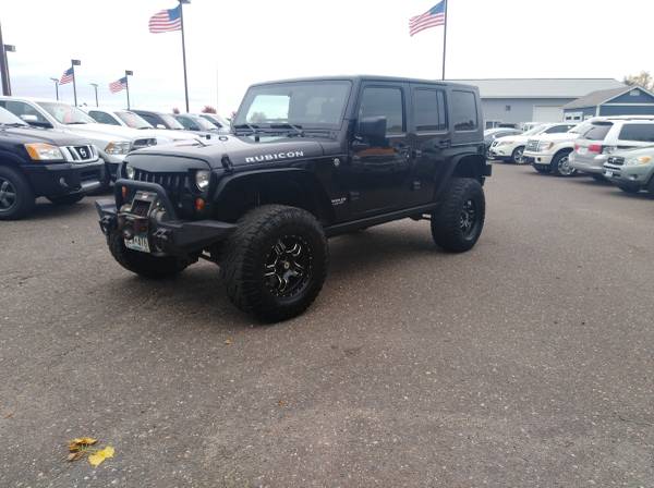 2008 Jeep Wrangler Rubicon Unlimited 4x4(4DR,Big Tires,Nav,Automatic) for sale in Forest Lake, MN