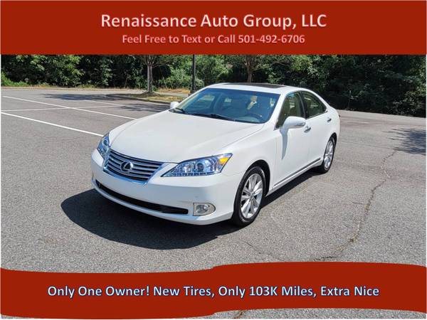 2012 Lexus ES 350, Only 103k Miles, Only One Owner! Sunroof, Very for sale in North Little Rock, AR