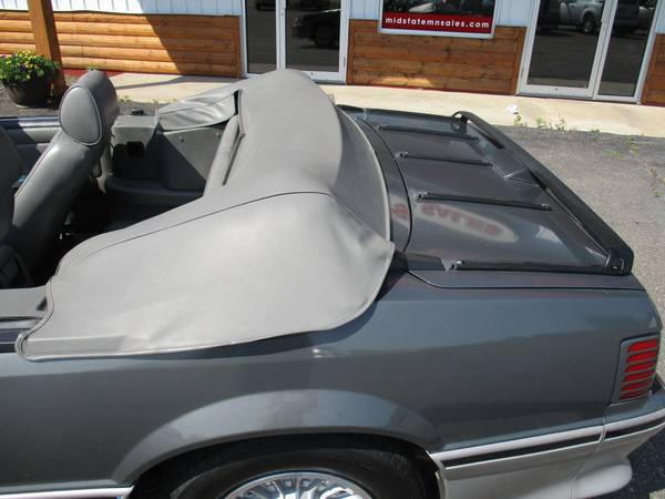 SUPER CLEAN ALL ORIGINAL COLLECTOR 1987 FORD MUSTANG GT CONVERTIBLE V8 for sale in Foley, MN – photo 24