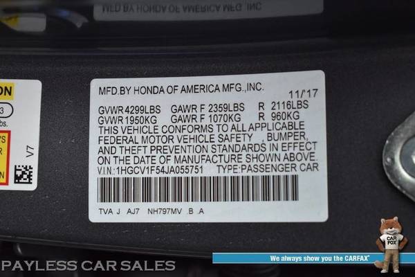 2018 Honda Accord Sedan EX-L 1 5T/Automatic/Auto Start/Heated for sale in Anchorage, AK – photo 18