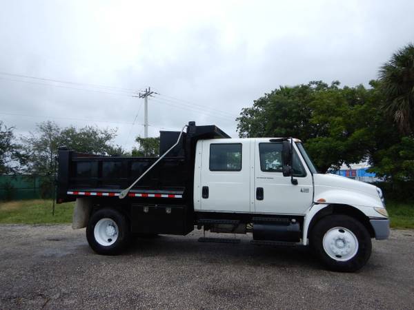 2004 International 4300 Crew Cab DT466 10ft Dump Truck 7.6L L6... for sale in Hobe Sound, FL – photo 10