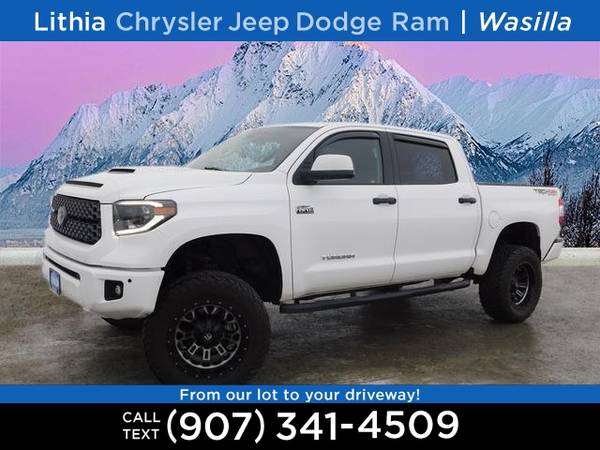 2019 Toyota TUNDRA 4WD SR5 CrewMax 5 5 Bed 5 7L - - by for sale in Wasilla, AK