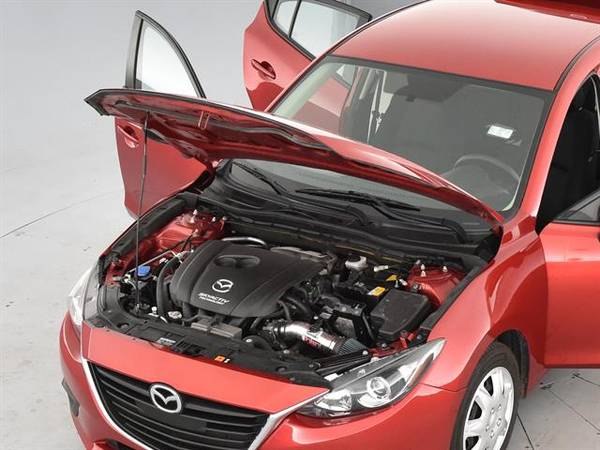 2014 Mazda MAZDA3 i SV Sedan 4D sedan Red - FINANCE ONLINE for sale in Arlington, District Of Columbia – photo 4