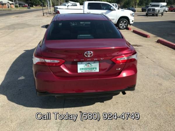 2018 Toyota Camry LE Auto - - by dealer - vehicle for sale in Durant, TX – photo 6