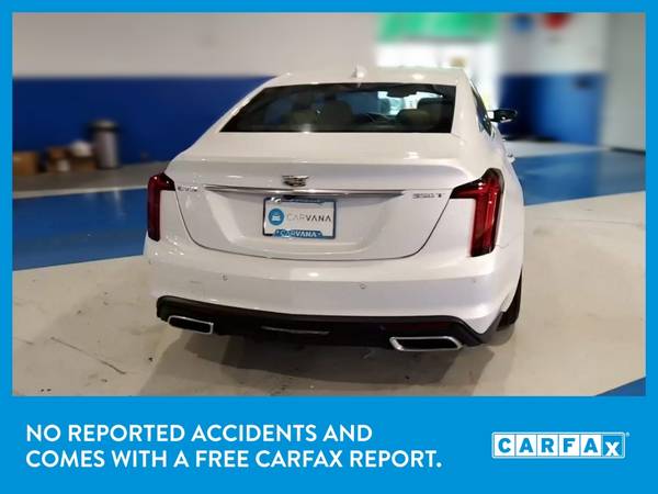 2020 Caddy Cadillac CT5 Premium Luxury Sedan 4D sedan White for sale in Hanford, CA – photo 7