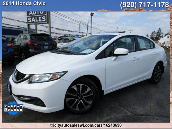 2014 HONDA CIVIC EX 4DR SEDAN Family owned since 1971 - cars & for sale in MENASHA, WI
