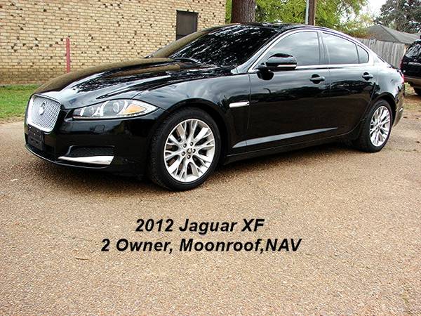 2012 Jaguar XF, 5.0L V8 (385 hp), 2 Owner, Moonroof, NAV, NICE!! for sale in Quitman, TX