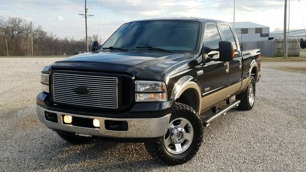 === 2005 FORD F-250 F 250 POWERSTROKE DIESEL LARIAT 4X4 4DR CREWCAB!! for sale in Springfield, MO – photo 2