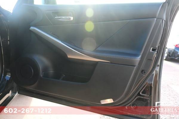 2014 Lexus IS 250 sedan Obsidian for sale in Scottsdale, AZ – photo 24