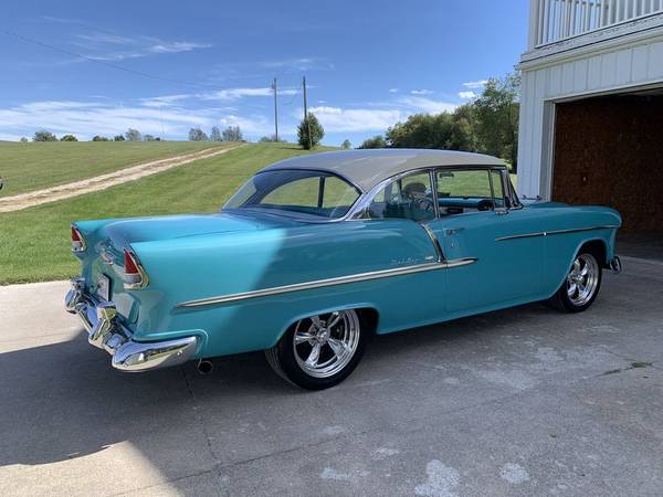 1955 Chevrolet Bel Air - 2 dr hardtop - AC - - by for sale in Hodgenville, KY – photo 6