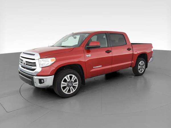 2017 Toyota Tundra CrewMax TRD Pro Pickup 4D 5 1/2 ft pickup Red - -... for sale in Dothan, AL – photo 3