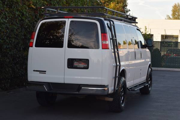 2013 Chevrolet Express G1500 AWD - LIFTED / BEEFY TIRES / CUSTOM RACK! for sale in Beaverton, OR – photo 6