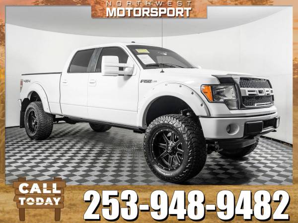 *LEATHER* Lifted 2014 *Ford F-150* XLT 4x4 for sale in PUYALLUP, WA