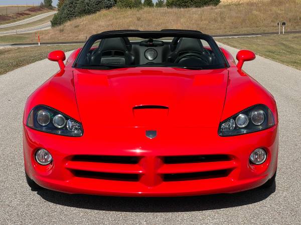 2004 Dodge Viper SRT10 Roadster - Red, 6 Speed, Only 10, 772 Miles! for sale in Lincoln, NE – photo 3