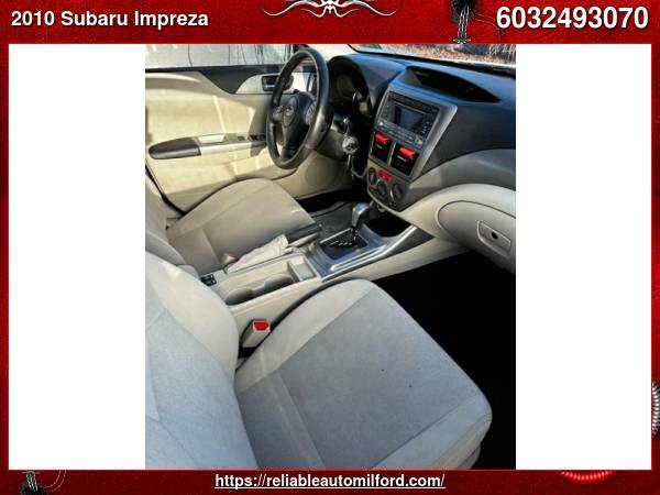 2010 Subaru Impreza 2 5i Premium AWD 4dr Sedan 4A for sale in Milford, NH – photo 12