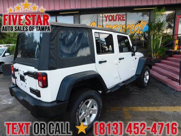 2014 Jeep Wrangler Unlimited S Unlimited Sport AS LOW AS 1500 DOWN!... for sale in TAMPA, FL – photo 8