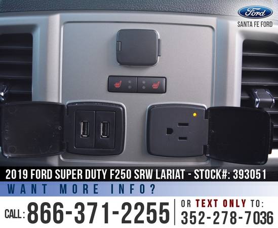 *** 2019 Ford F250 SRW Lariat *** SAVE Over $7,000 off MSRP! for sale in Alachua, GA – photo 20