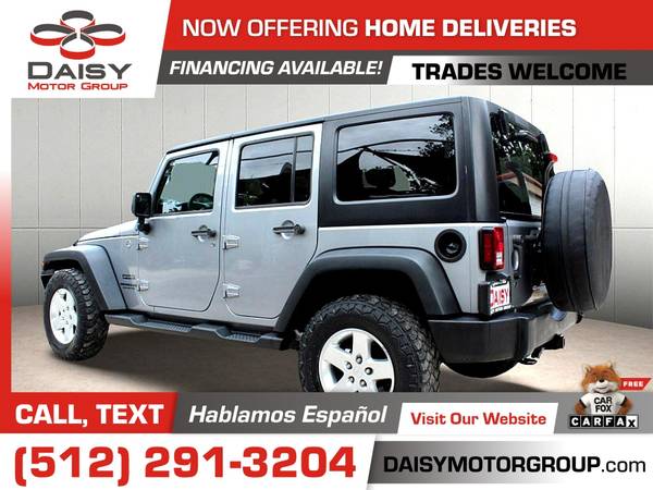 2014 Jeep Wrangler Unlimited 4WDSport 4 WDSport 4-WDSport for only for sale in Round Rock, TX – photo 7