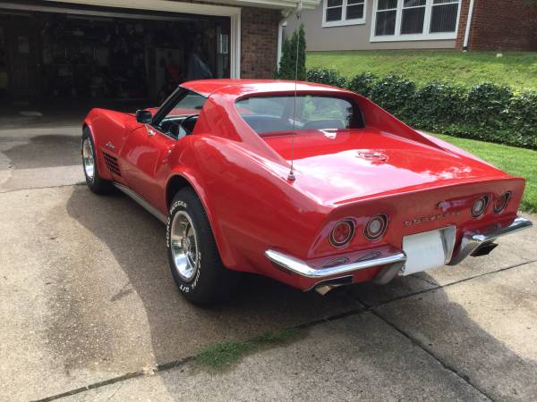 1971 Corvette Stingray matching numbers 454 for sale in Huntington, KY – photo 9