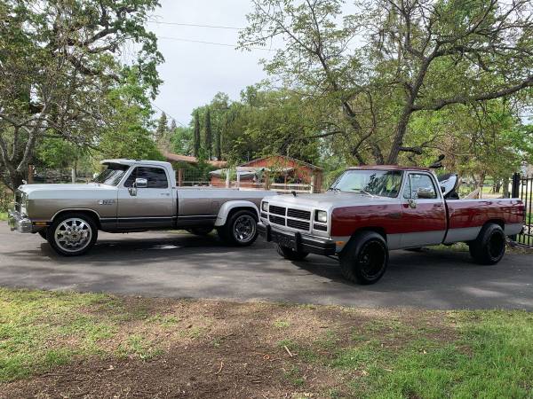1990 D350 dually American Forces - cars & trucks - by owner -... for sale in Lakeport, CA – photo 3