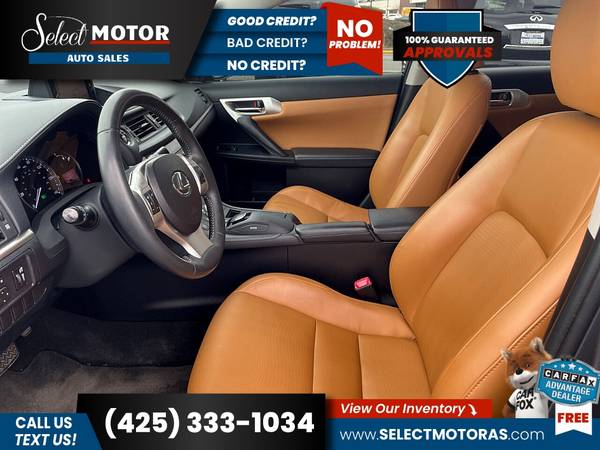 2013 Lexus CT 200h 200 h 200-h BaseHatchback FOR ONLY 274/mo! for sale in Lynnwood, WA – photo 11