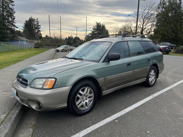 2004 subaru outback wagon! 5Speed M/T 4cyl runs/drives good AWD for sale in Seattle, WA – photo 2