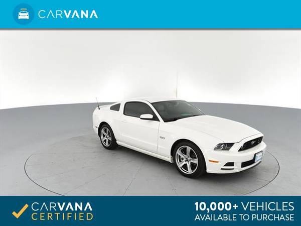 2013 Ford Mustang GT Premium Coupe 2D coupe White - FINANCE ONLINE for sale in Akron, OH – photo 9