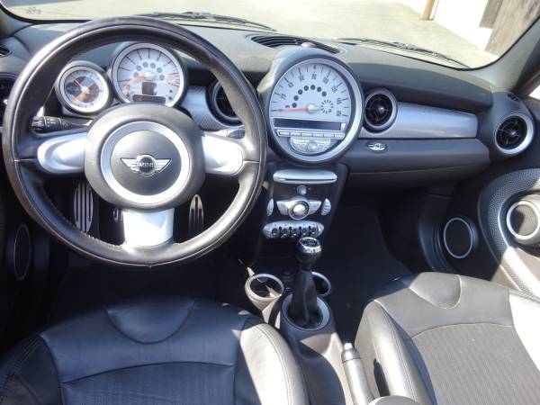 2009 MINI COOPER S JCW CONVERTIBLE -VERY LOW 49K MILES - LIKE FIAT 500 for sale in Los Angeles, CA – photo 11