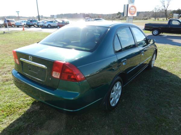 2001 Honda Civic EX -Roof, Auto, Low Miles, NICE!! for sale in Georgetown, MD – photo 5