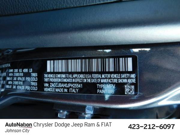 2018 Jeep Renegade Sport 4x4 4WD Four Wheel Drive SKU:JPH25541 for sale in Johnson City, TN – photo 24